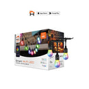 Nexxt Guirnalda LED inteligente exterior 24 bulbos negro
