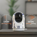 Nexxt Cámara inteligente PTZ interior edición R2D2 blanco
