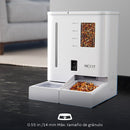 Nexxt Dispensador inteligente de alimento / agua para mascotas con cámara