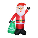 Inflable de santa 2.40m