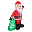 Inflable de santa 2.40m