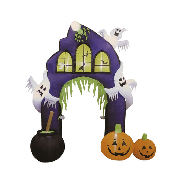 Inflable de halloween diseño arco 2.40m