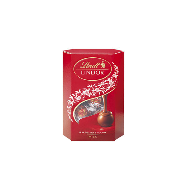 Bombón Lindor Mini Cornet Milk 75 gramos.