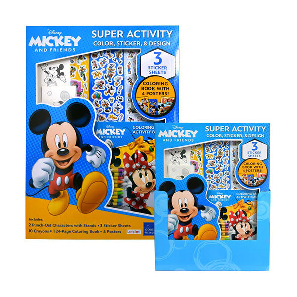 Set para colorear Mickey