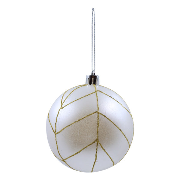 Esfera mate dorada 8cm 597L-254-8-UNI-G