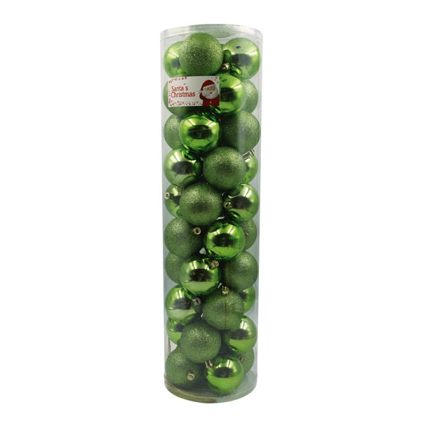 Caja de esferas 40 unidades verdes