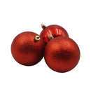 Caja de esferas 12 unidades rojas