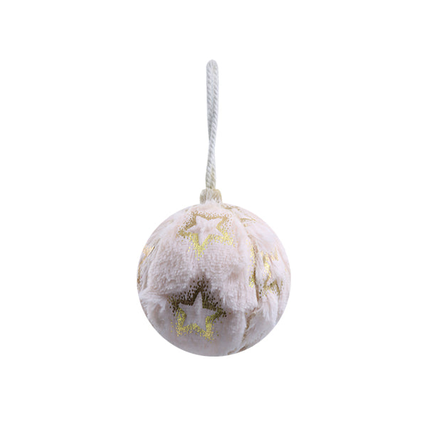 Esfera navideña rosada 8cm 462M-024-3-UNI-PK
