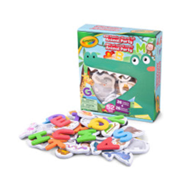 Juego abc y animales con imanes Crayola