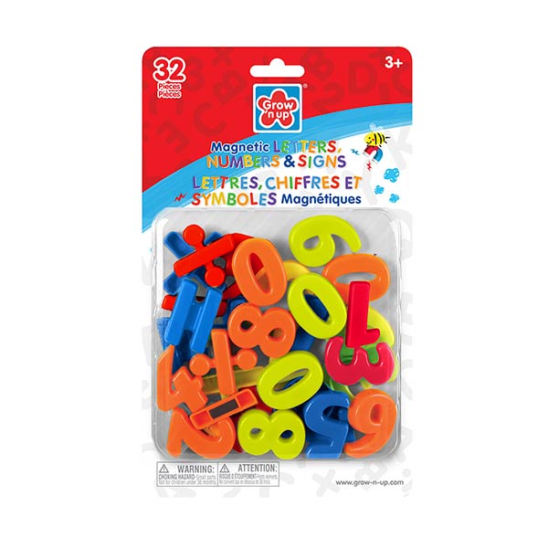 Set números 32 piezas magnéticas