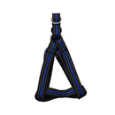 Harnes para perro azul.