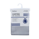 Cortina para baño gris