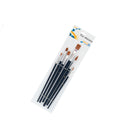 Pinceles planos set 6 unds