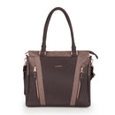 Bolso shopper marrón Thelma 8.8 litros