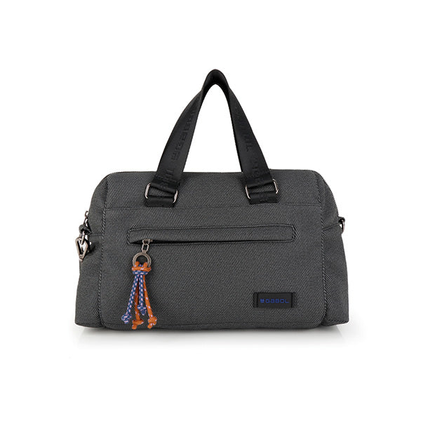 Bolso doble asa gris Salma 5.5 litros