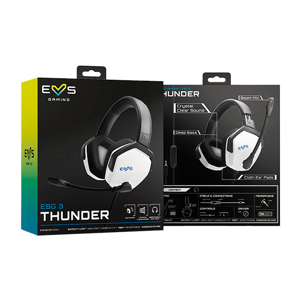 Audifonos gaming blancos esg3 Energy Sistem