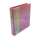 Carpeta plastica carta rosada