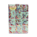 Libreta Yoobi escarchada  multicolor.