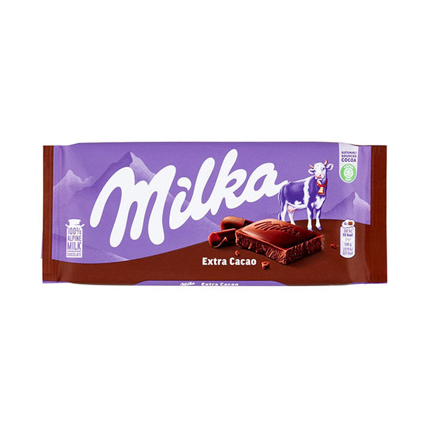 Chocolate Milka extra cacao 100 gramos