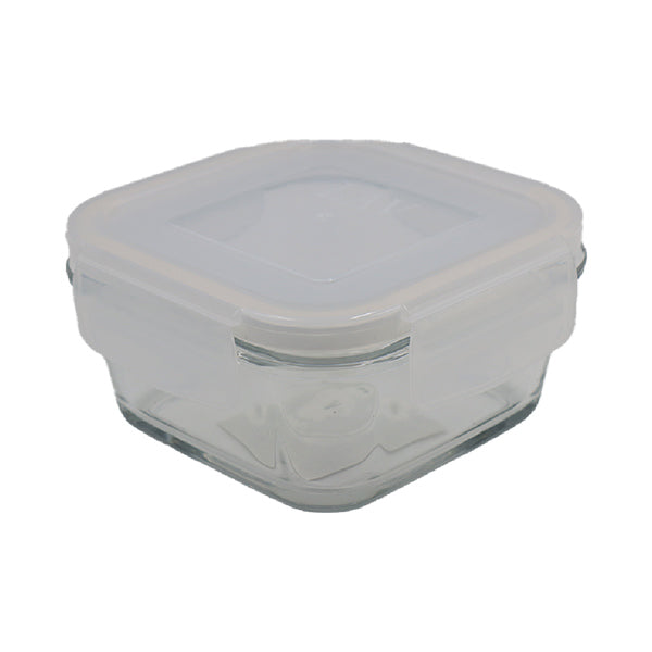 Contenedor para alimentos cuadrado 375ml