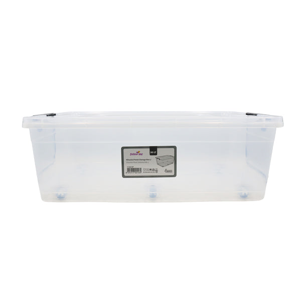 Caja organizadora con rueda 30L