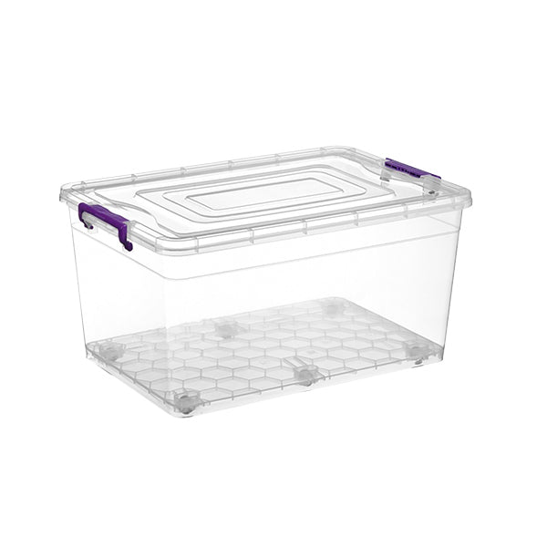 Caja organizadora con rueda 30L