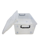 Caja organizadora con ruedas 40L