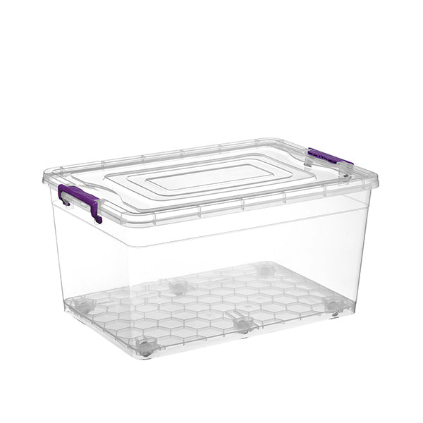 Caja organizadora con ruedas 50L