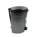 Basurero con pedal 14L