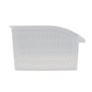 Organizador plástico para refrigerador