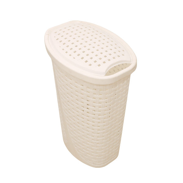 Canasta slim para lavanderia  45 litrios