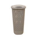 Canasta slim para lavanderia  45 litrios