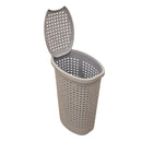 Canasta slim para lavanderia  45 litrios