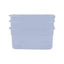 Set 3 canastas organizadoras trasparentes