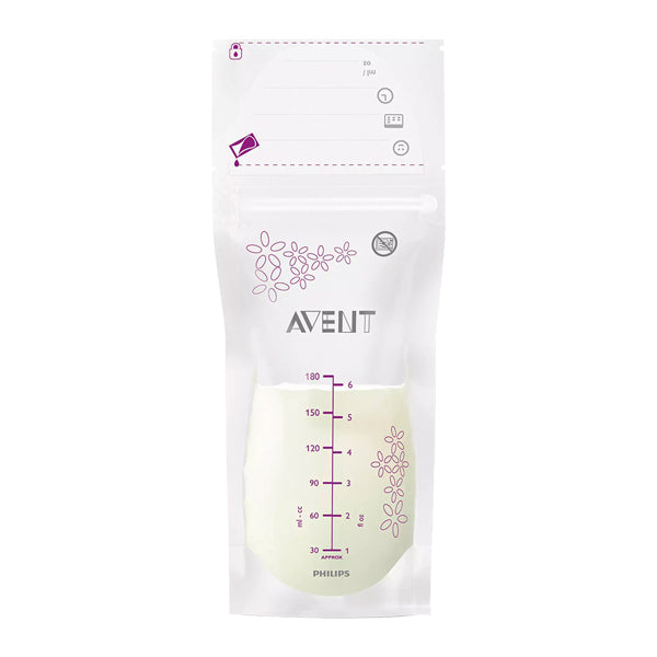 Bolsas recolectoras de leche 6oz - 25 unidades