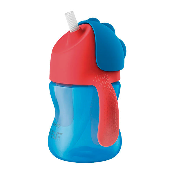 Beberito antiderrame pajilla flex con asa 7oz