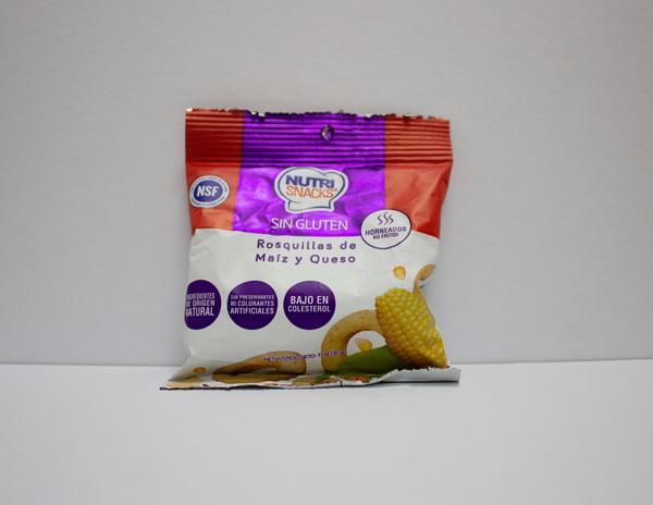 Rosquillas maíz queso nutri snacks 30g