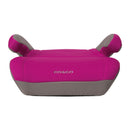 Booster para carro rosado.