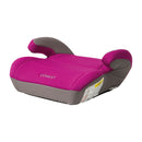 Booster para carro rosado.