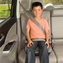 Booster para carro rosado.