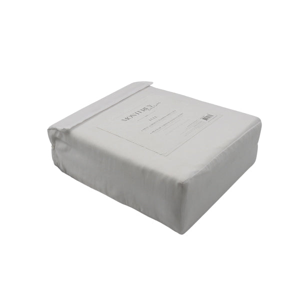 Set 4 piezas de sábanas Full blanco