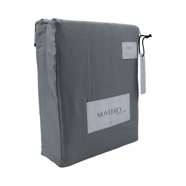 Set 4 piezas de sábanas Full gris