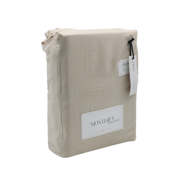 Set de sábanas twin plata