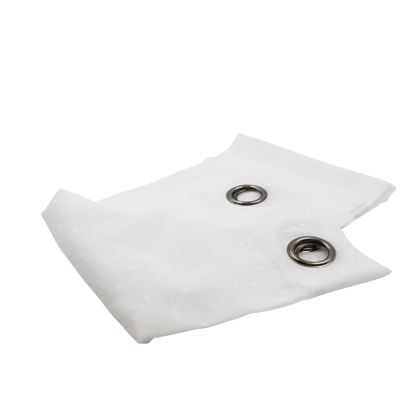 cortina sheer blanca