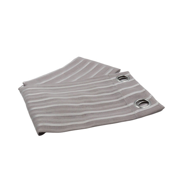 cortina sheer gris
