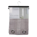 cortina sheer gris