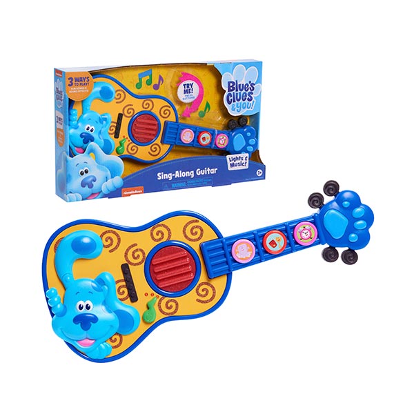 Blue's clues & you! Guitarra con sonidos