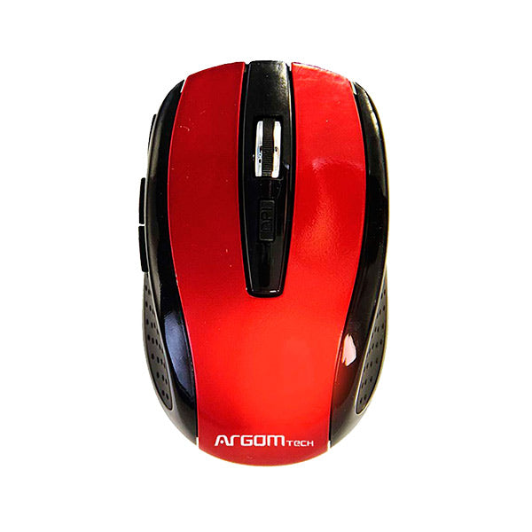 Mouse rojo inalámbrico ARG-MS-003 Argom