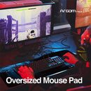 Argom Mousepad gaming azul/ negro