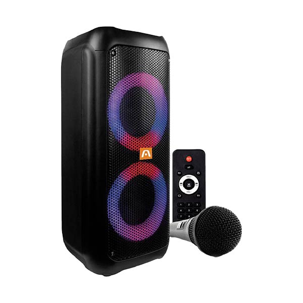 Parlante Bluetooth LED 70,000W Karaoke SP-4060BK A